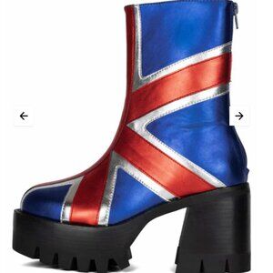 Jeffrey Campbell Vive-4-Evr Spice Girls platform boots sz 8.5